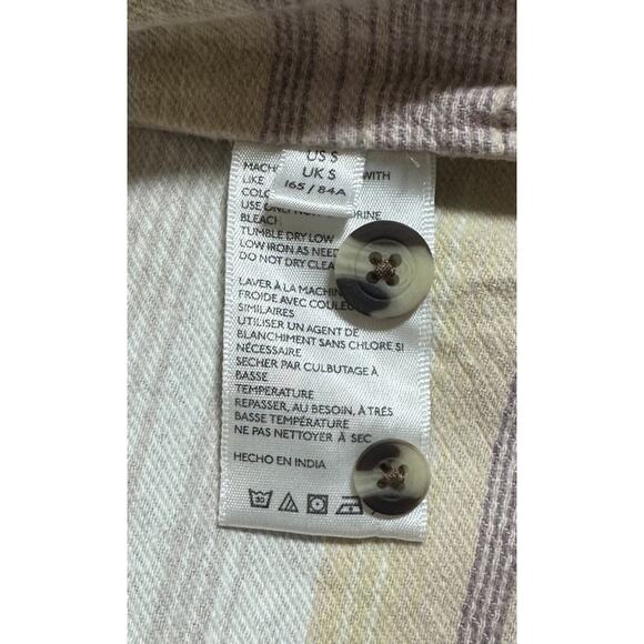 Urban Outfitters BDG Denim Jean Jacket Shacket Light Wash Lined Corduroy Collar - Picture 13 of 15